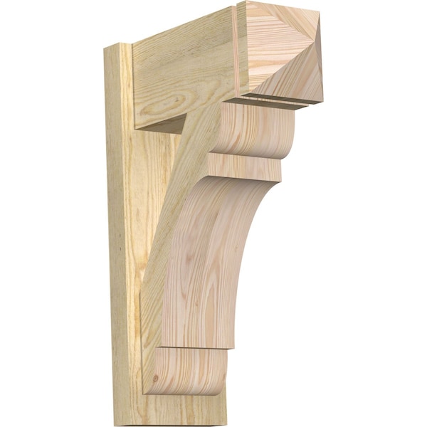 Ekena Millwork Olympic Rough Sawn Arts and Crafts Outlooker, Douglas Fir, 8"W x 18"D x 26"H OUT08X18X26OLY03RDF - main